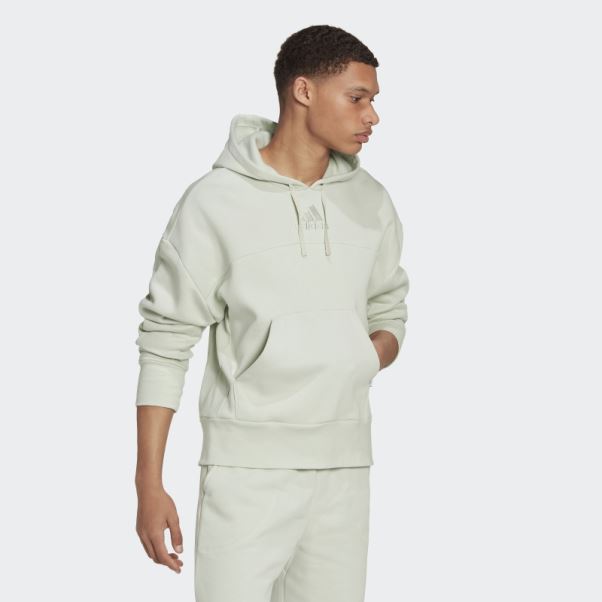 Sweat à Capuche Adidas Studio Lounge Polaire Vert
