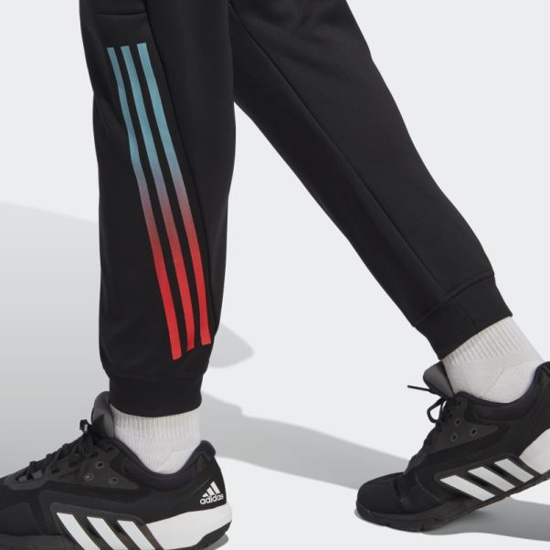 Pantalon De Survêtement Train Icon 3 Bandes Noir Adidas