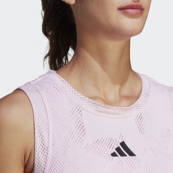 Débardeur Match De Tennis Melbourne Rose Adidas
