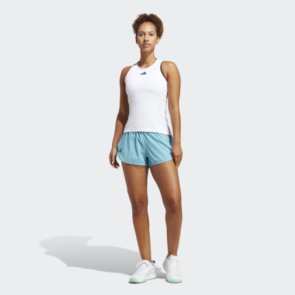 Débardeur Tennis Adidas Club Blanc