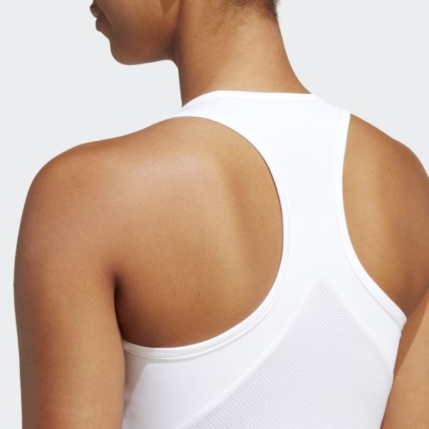 Débardeur Tennis Adidas Club Blanc