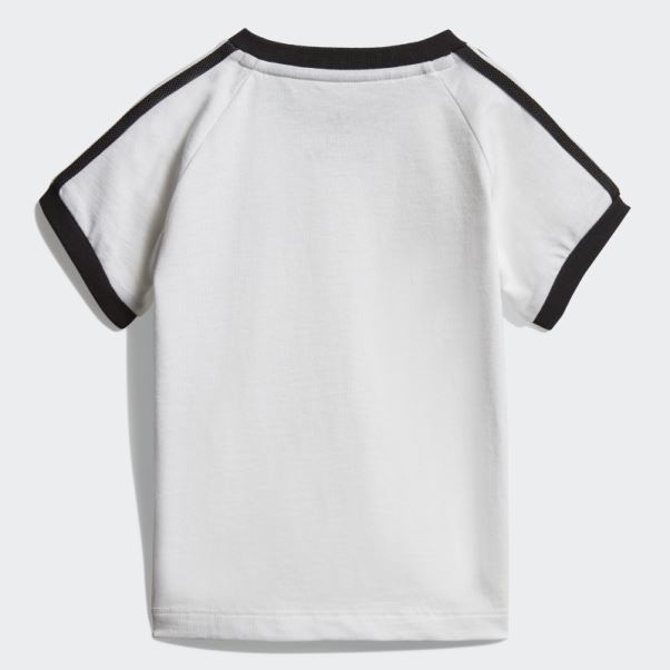T-shirt 3 Bandes Blanc Adidas