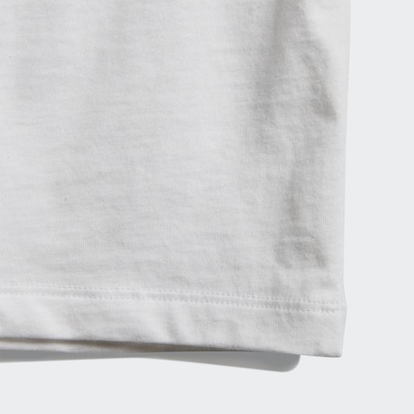 T-shirt 3 Bandes Blanc Adidas