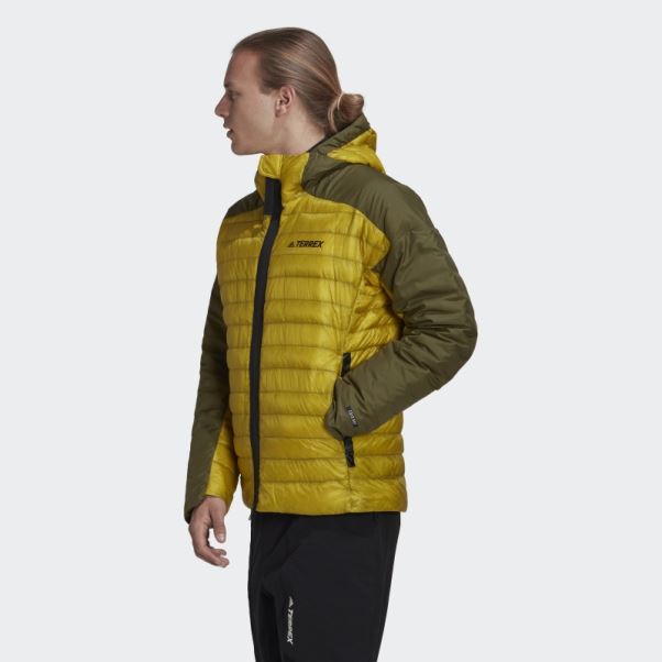 Doudoune Adidas Terrex Myshelter Doudoune Olive