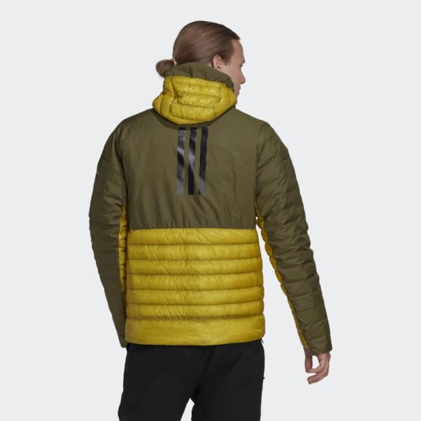 Doudoune Adidas Terrex Myshelter Doudoune Olive