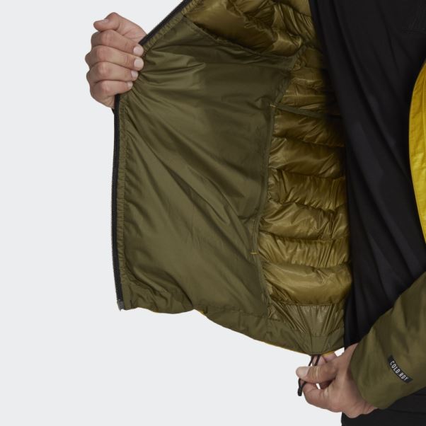Doudoune Adidas Terrex Myshelter Doudoune Olive