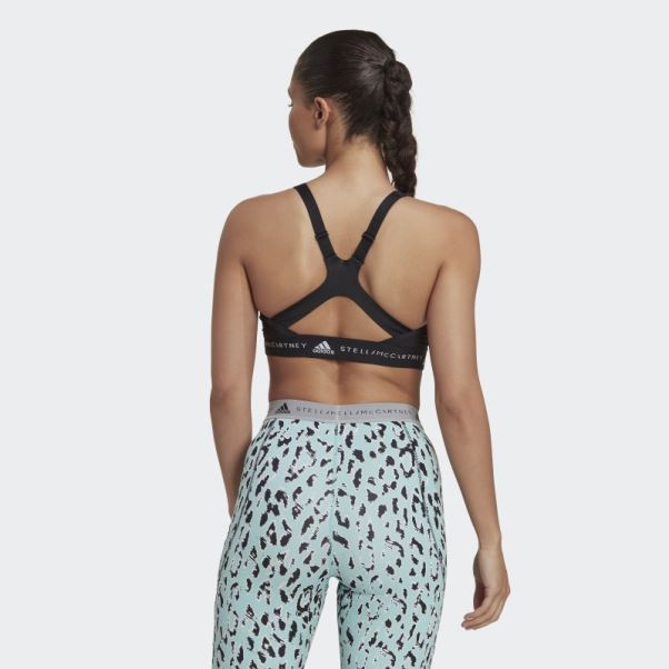 Soutien-gorge Noir Adidas By Stella Mccartney Truepurpose Medium Support