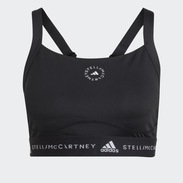 Soutien-gorge Noir Adidas By Stella Mccartney Truepurpose Medium Support
