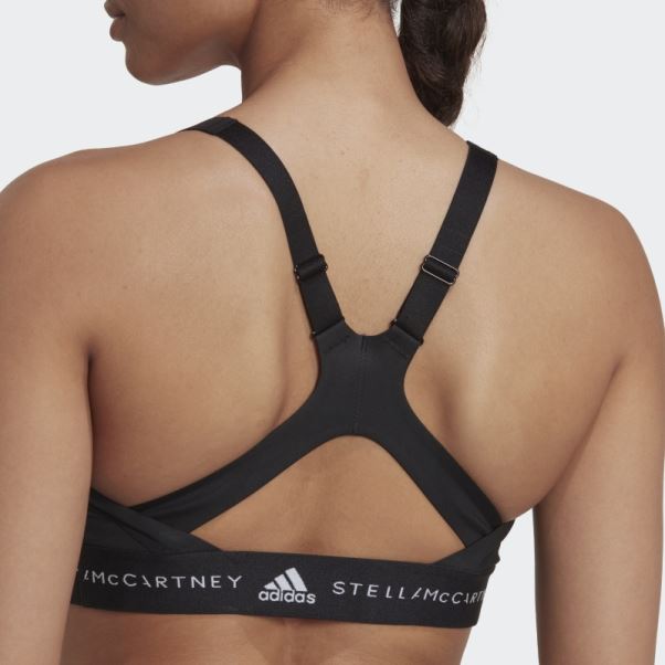 Soutien-gorge Noir Adidas By Stella Mccartney Truepurpose Medium Support