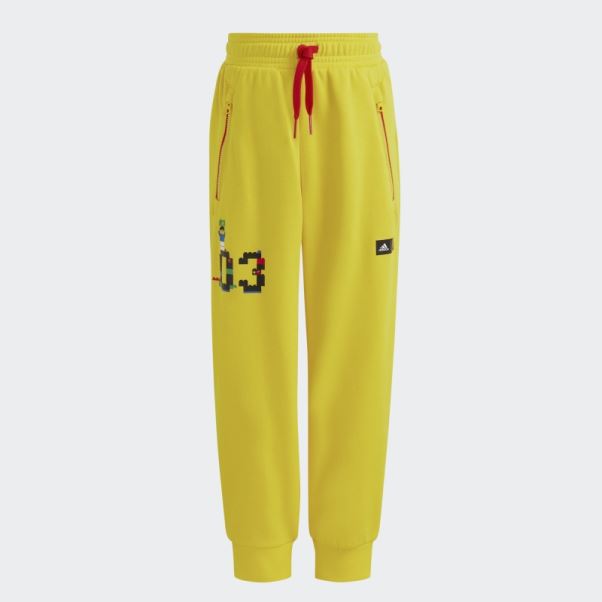 Pantalon Adidas X Classic Lego Jaune Chaud