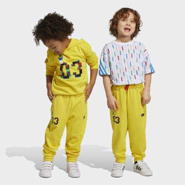 Pantalon Adidas X Classic Lego Mode Jaune