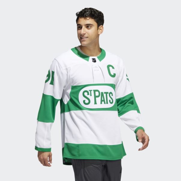 Maillot John Tavares Toronto St Pats Adidas Blanc