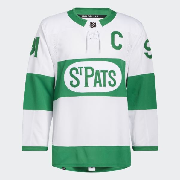 Maillot John Tavares Toronto St Pats Adidas Blanc