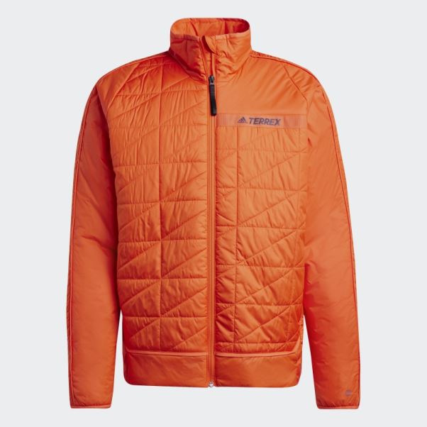 Veste Isolée Adidas Terrex Multi Synthétique Orange
