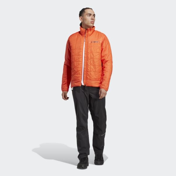 Veste Isolée Adidas Terrex Multi Synthétique Orange
