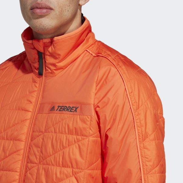 Veste Isolée Adidas Terrex Multi Synthétique Orange