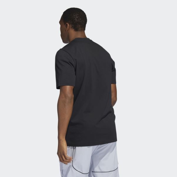 T-shirt Adidas Universal Badge Of Sport Noir