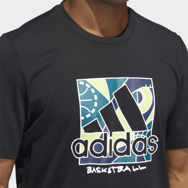 T-shirt Adidas Universal Badge Of Sport Noir