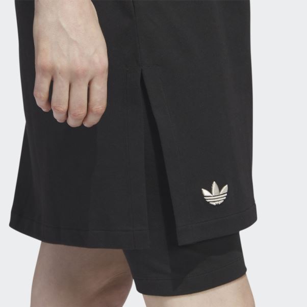 Robe Tee Adicolor Neuclassics Noir Adidas