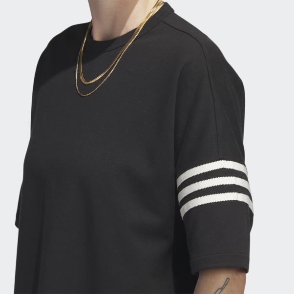 Robe Tee Adicolor Neuclassics Noir Adidas