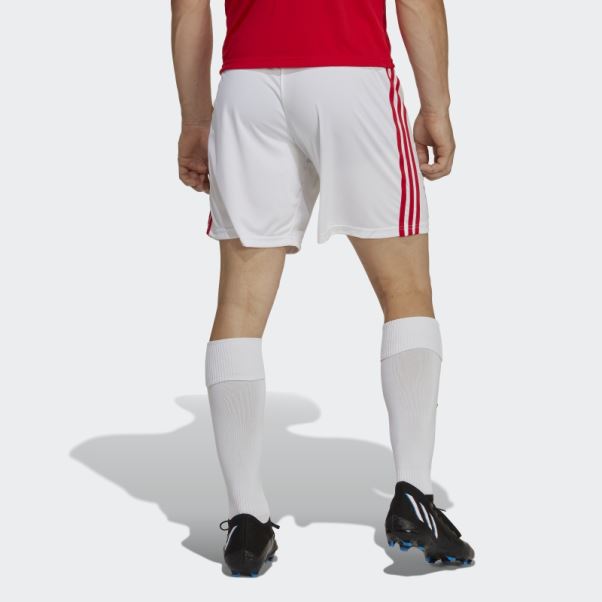 Adidas Short Domicile Benfica 22/23 Blanc