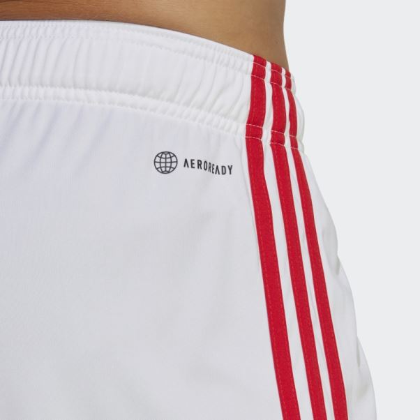 Adidas Short Domicile Benfica 22/23 Blanc
