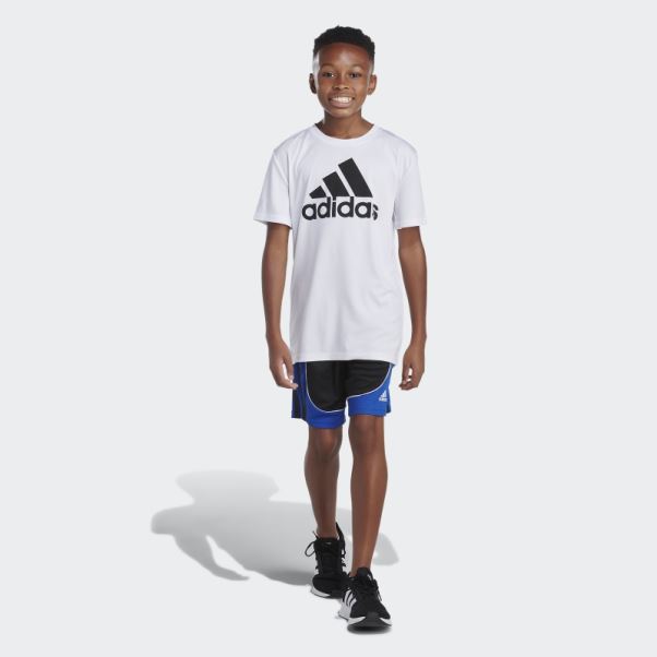 Short Créateur Noir Bleu Adidas