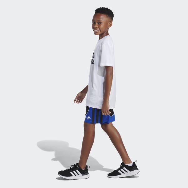 Short Créateur Noir Bleu Adidas