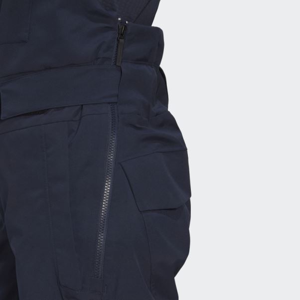 Pantalon à Bretelles Isolant à Deux Couches Adidas Resort Encre