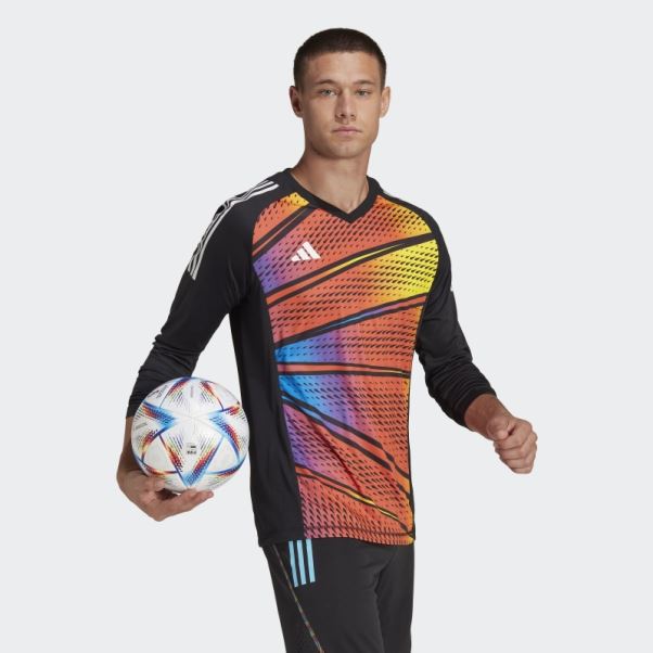 Maillot Graphique Adidas Tiro 23 Pro Manches Longues Noir