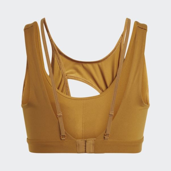 Soutien-gorge à Maintien Moyen Adidas Powerimpact Luxe Bleu Met Fashion