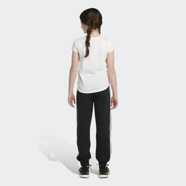 Jogging Polaire 3 Bandes Noir Adidas