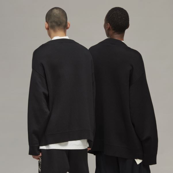 Adidas Y-3 Cardigan En Maille à Logo