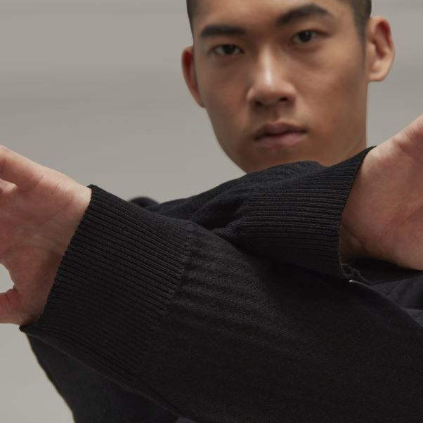 Adidas Y-3 Cardigan En Maille à Logo