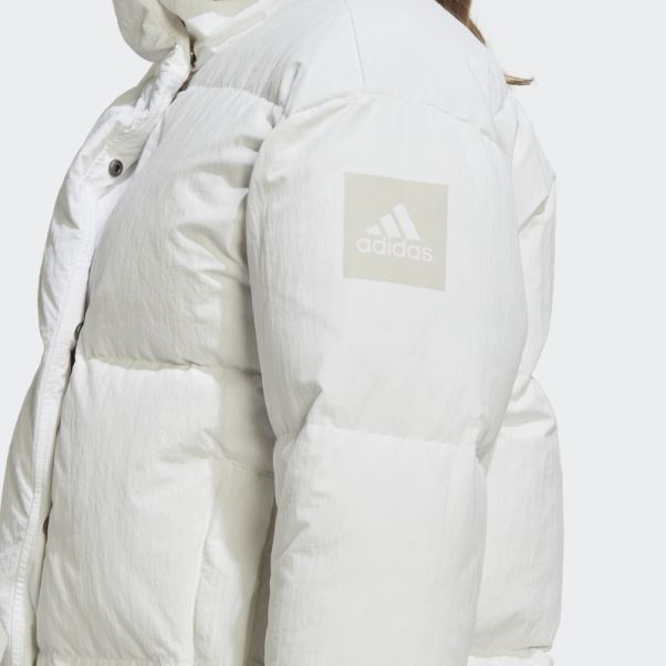 Doudoune Big Baffle Adidas Blanc