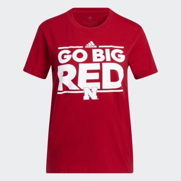 T-shirt à Manches Courtes Meneur De Jeu Adidas Rouge