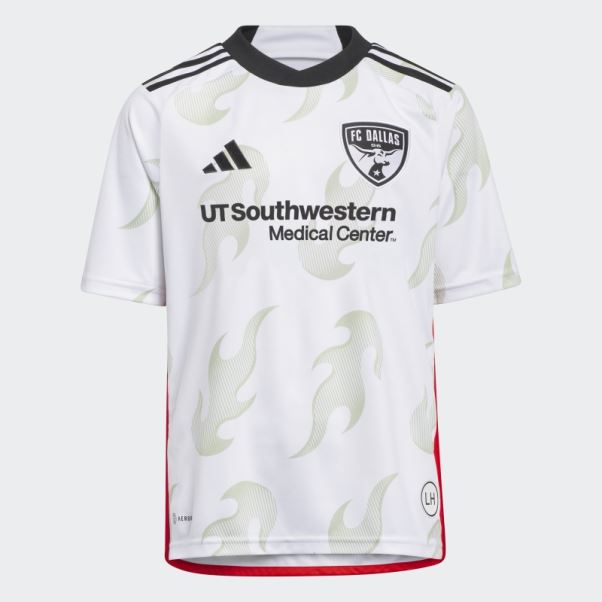 Maillot Exterieur Fc Dallas 23/24 Adidas Blanc