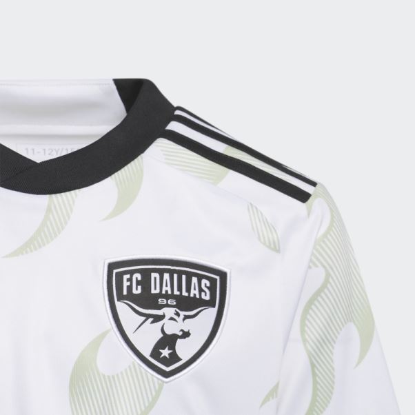 Maillot Exterieur Fc Dallas 23/24 Adidas Blanc