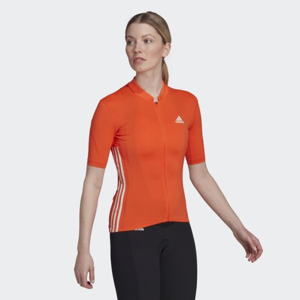 Adidas Orange Le Maillot Cycliste Manches Courtes