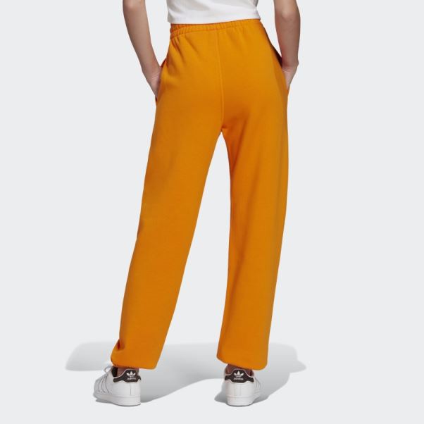 Pantalon De Jogging Polaire Adicolor Essentials Adidas Orange