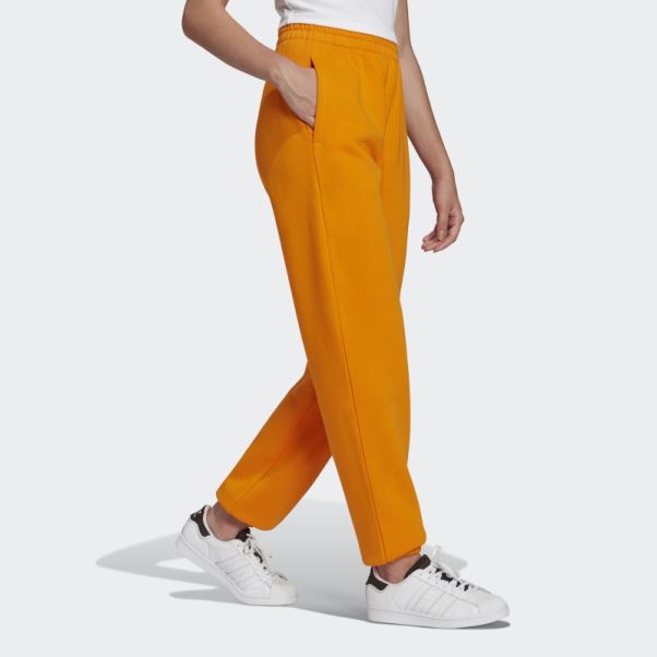 Pantalon De Jogging Polaire Adicolor Essentials Adidas Orange