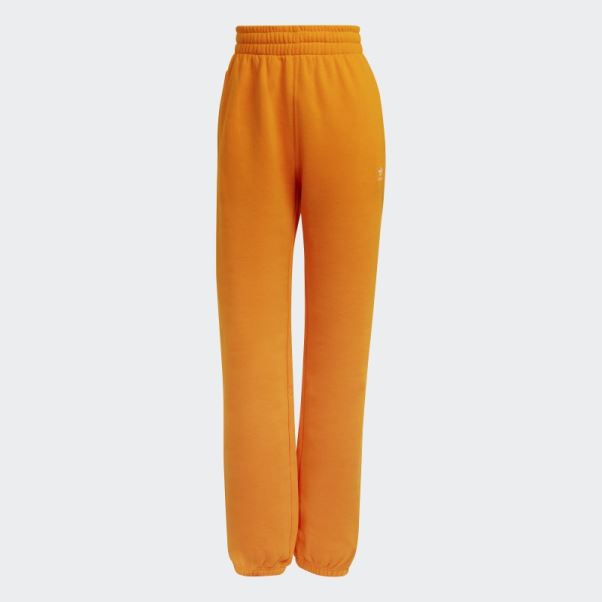 Pantalon De Jogging Polaire Adicolor Essentials Adidas Orange