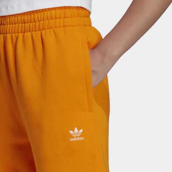 Pantalon De Jogging Polaire Adicolor Essentials Adidas Orange