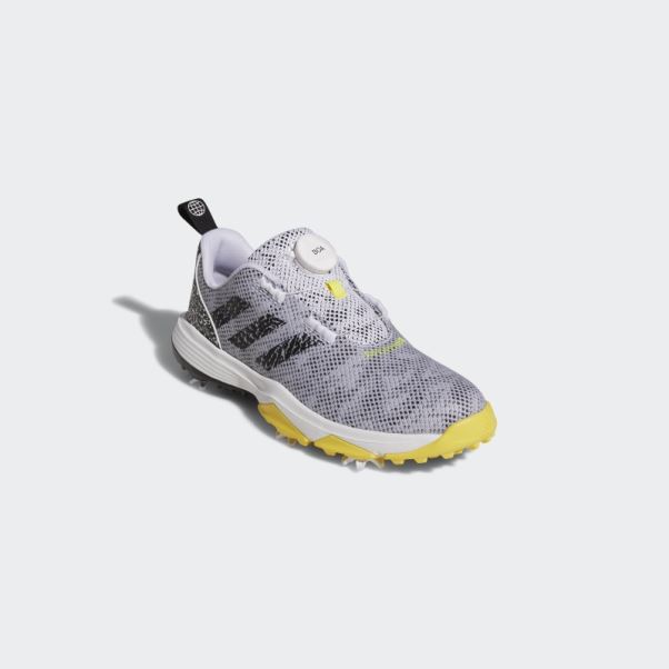 Chaussure De Golf Adidas Junior Codechaos 22 Boa Blanche
