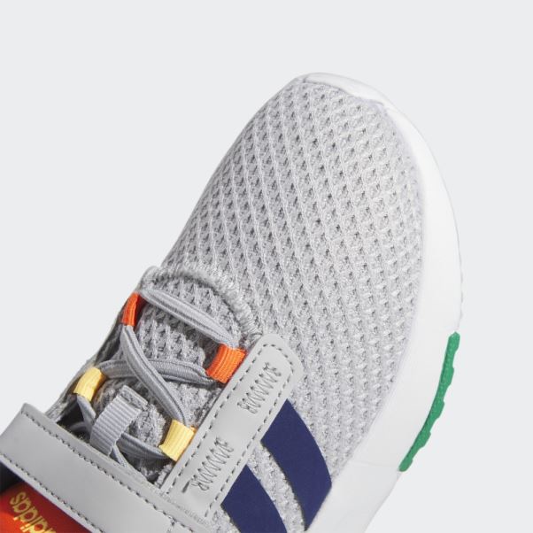 Adidas Racer Tr21 Lifestyle Running Chaussures élastiques à Lacets Et Sangle Supérieure Grises