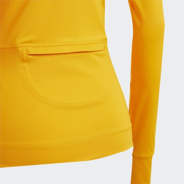 Adidas By Stella Mccartney Truepace Haut à Manches Longues Orange Fashion