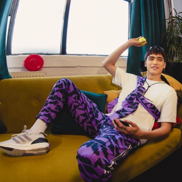 Pantalon De Survêtement Tiro Suit Up Lifestyle Adidas Violet