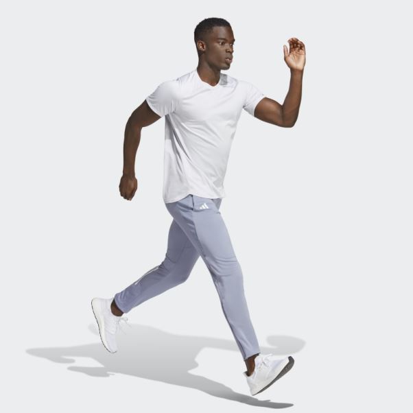 Adidas Pantalon Boston Marathon 2023 Astro Violet Argent
