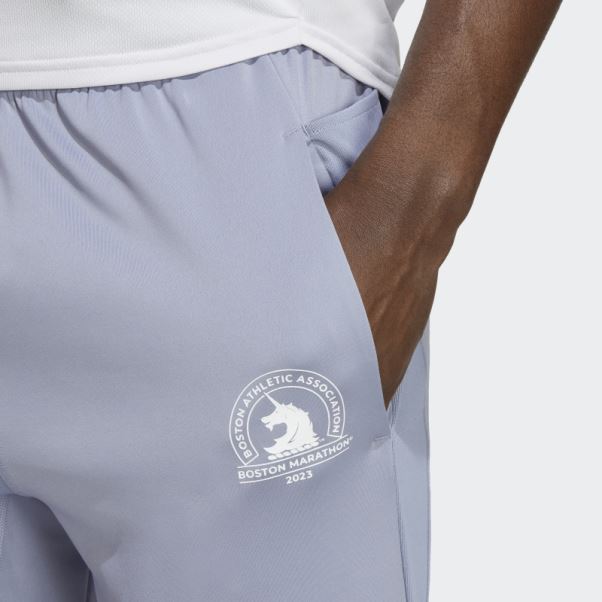 Adidas Pantalon Boston Marathon 2023 Astro Violet Argent