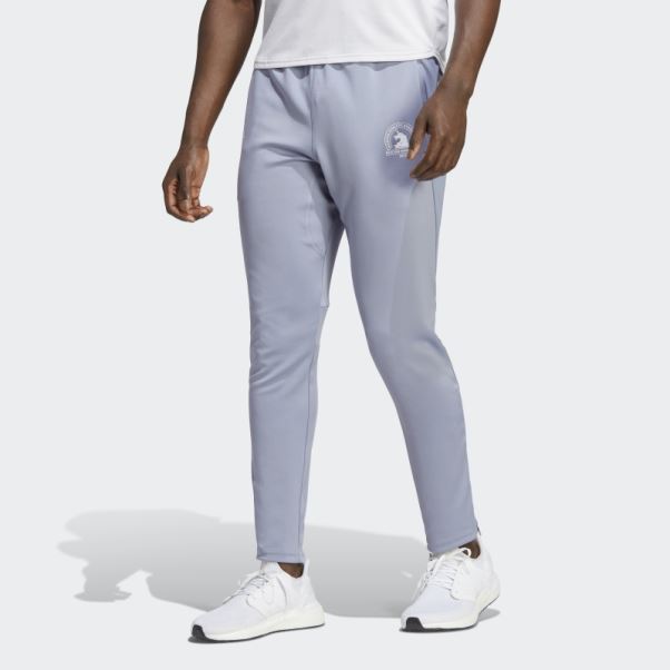 Boston Marathon 2023 Pantalon De Course Astro Adidas Argent Violet